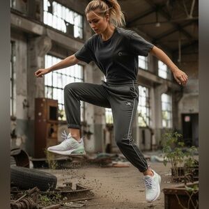 Nike Air Max 270 React in White Pistachio Frost Lilac.
Women’s Size 7